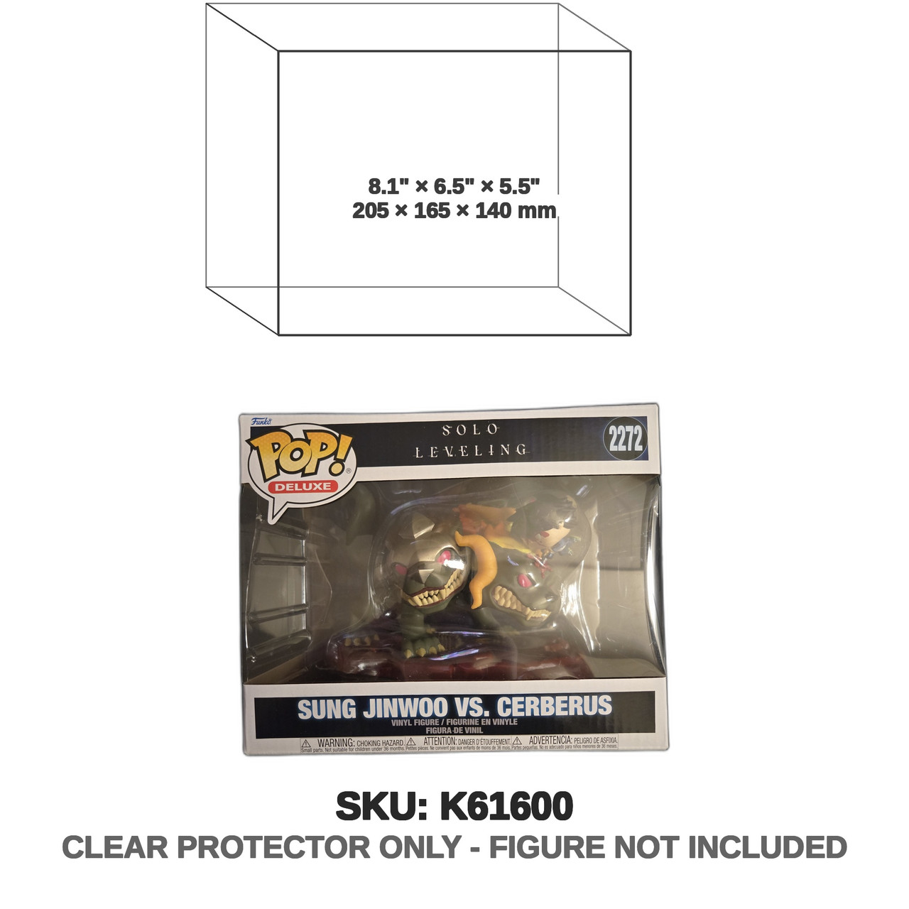 Sung Jinwoo vs Cerberus Solo Leveling Deluxe Figure