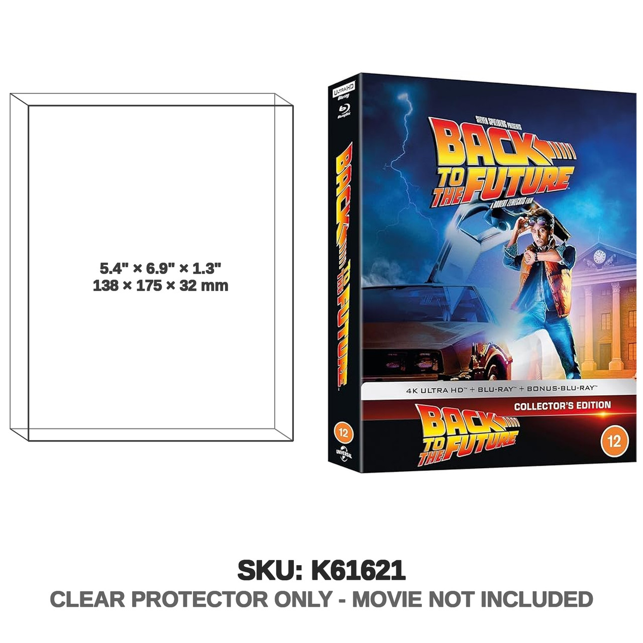 Back to the Future 4K UHD Steelbook Limited Edition