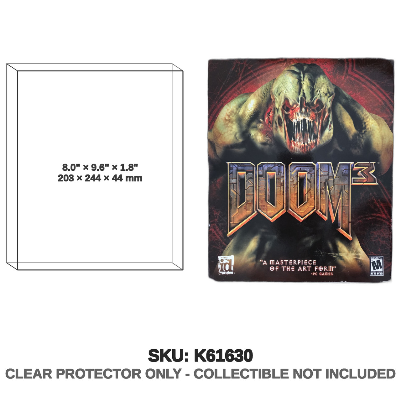 id Software Doom PC 3 Big Box
