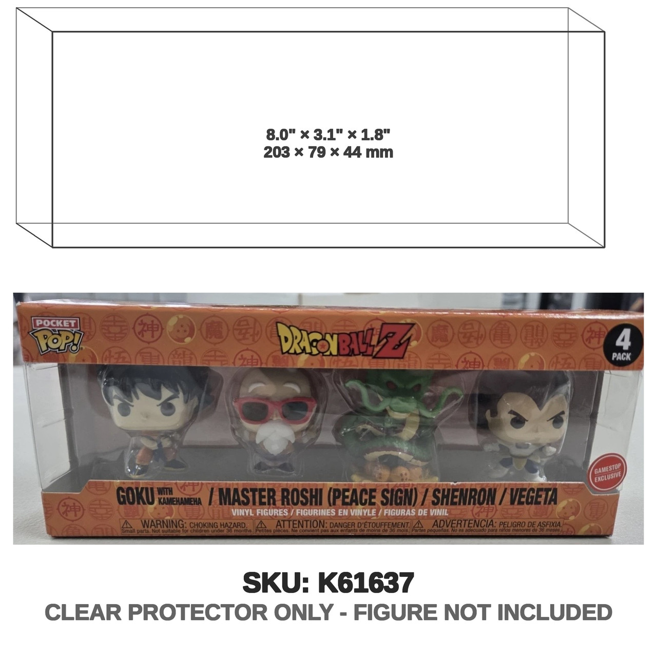 Funko Dragon Ball Pop! 4-Pack Mini