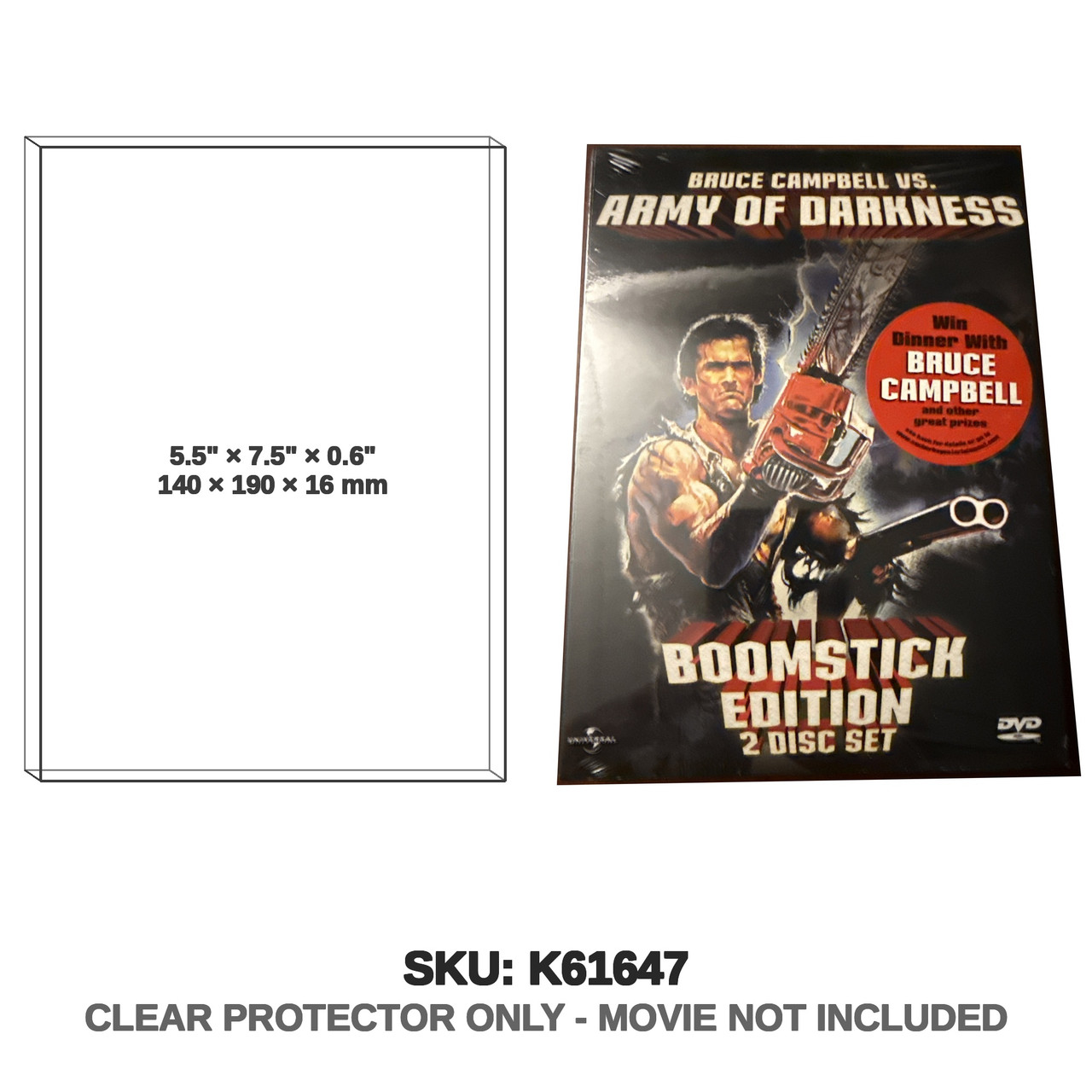 Universal The Evil Dead Boomstick Edition DVD