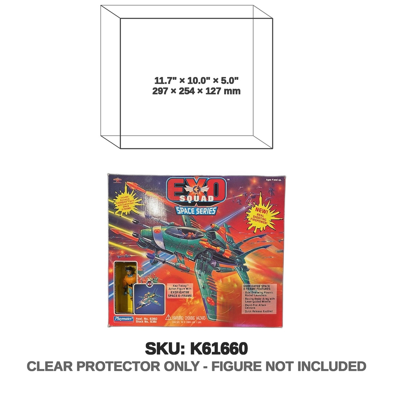 Kaz Takagi Exosquad Space Series Figure