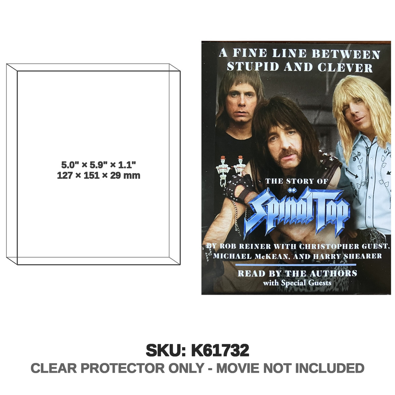 Rhino Records This Is Spinal Tap The Story of Spinal Tap A Fine Line Between Stupid and Clever CD Audiobook
