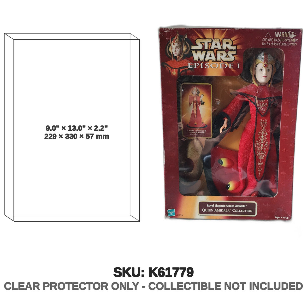 Hasbro Star Wars Episode I Royal Elegance Queen Amidala