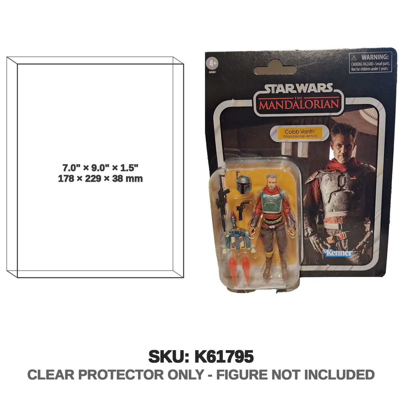 Cobb Vanth Mandalorian Armor Star Wars Vintage Collection Figure