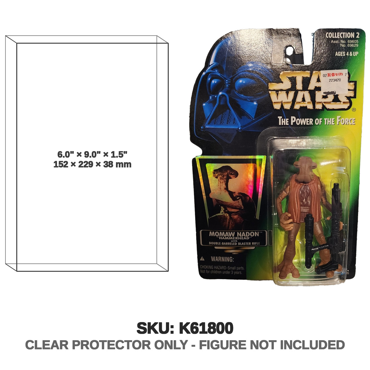 Momaw Nadon Star Wars Power of the Force Figure