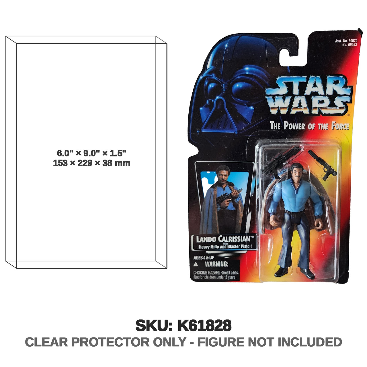 Lando Calrissian Star Wars Power of the Force Figure