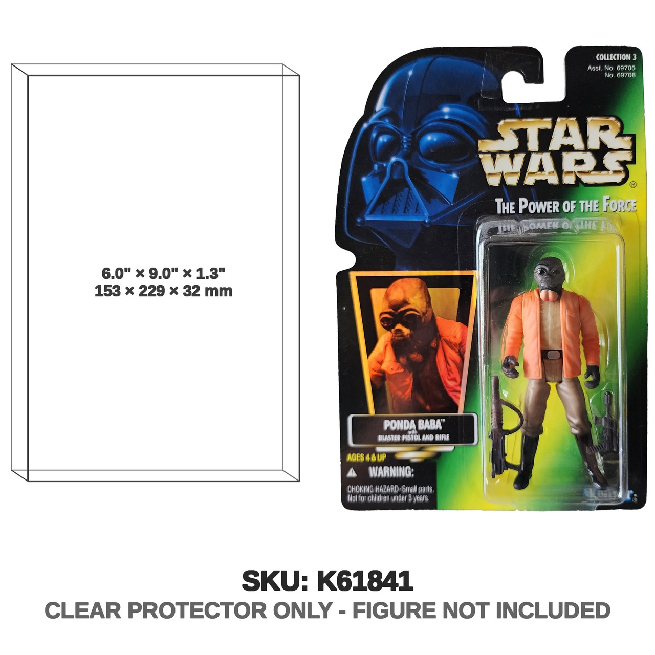 Ponda Baba Star Wars Power of the Force Figure