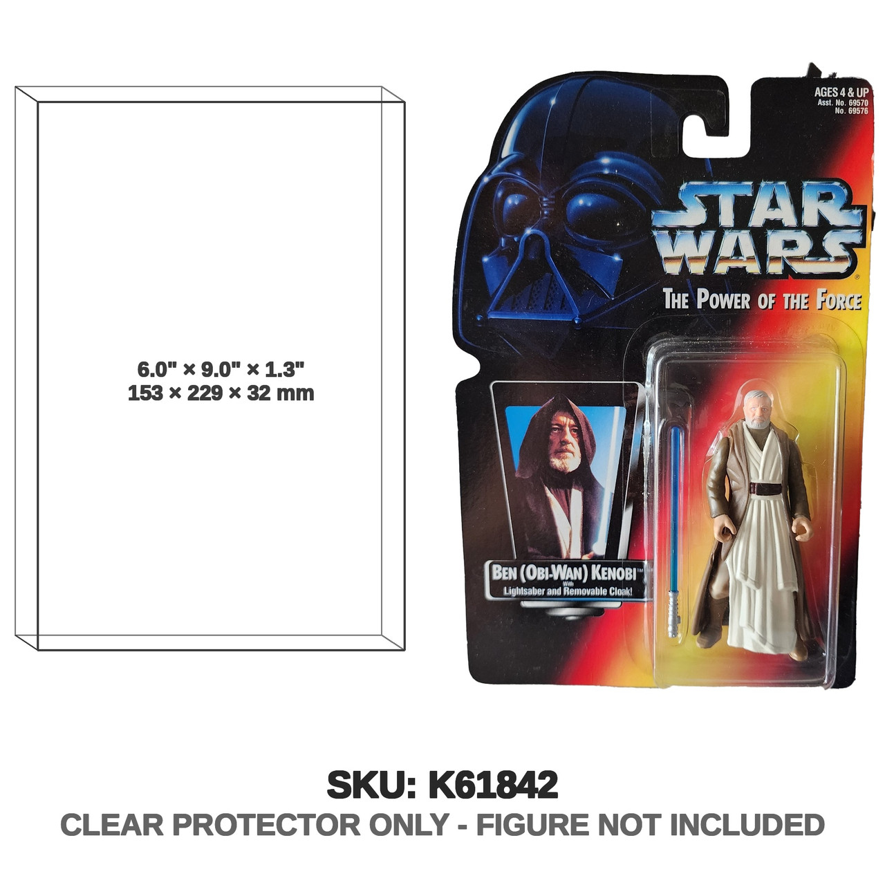 Ben (Obi-Wan) Kenobi Star Wars Power of the Force Figure