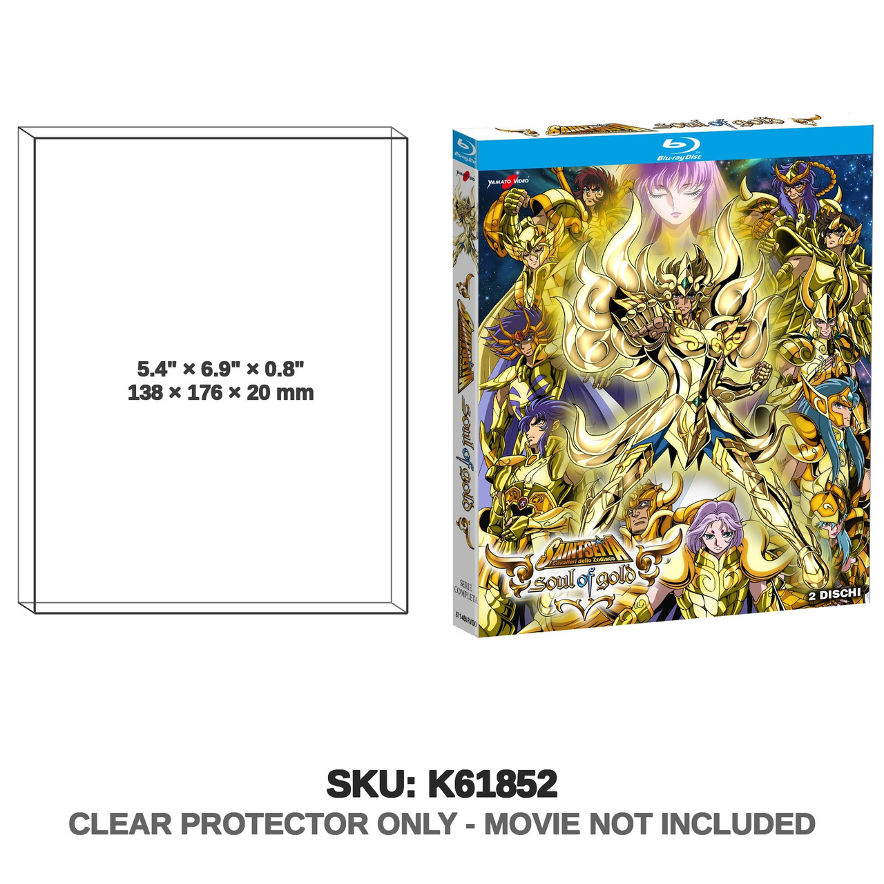 Saint Seiya Soul of Gold Blu-ray Box ITA