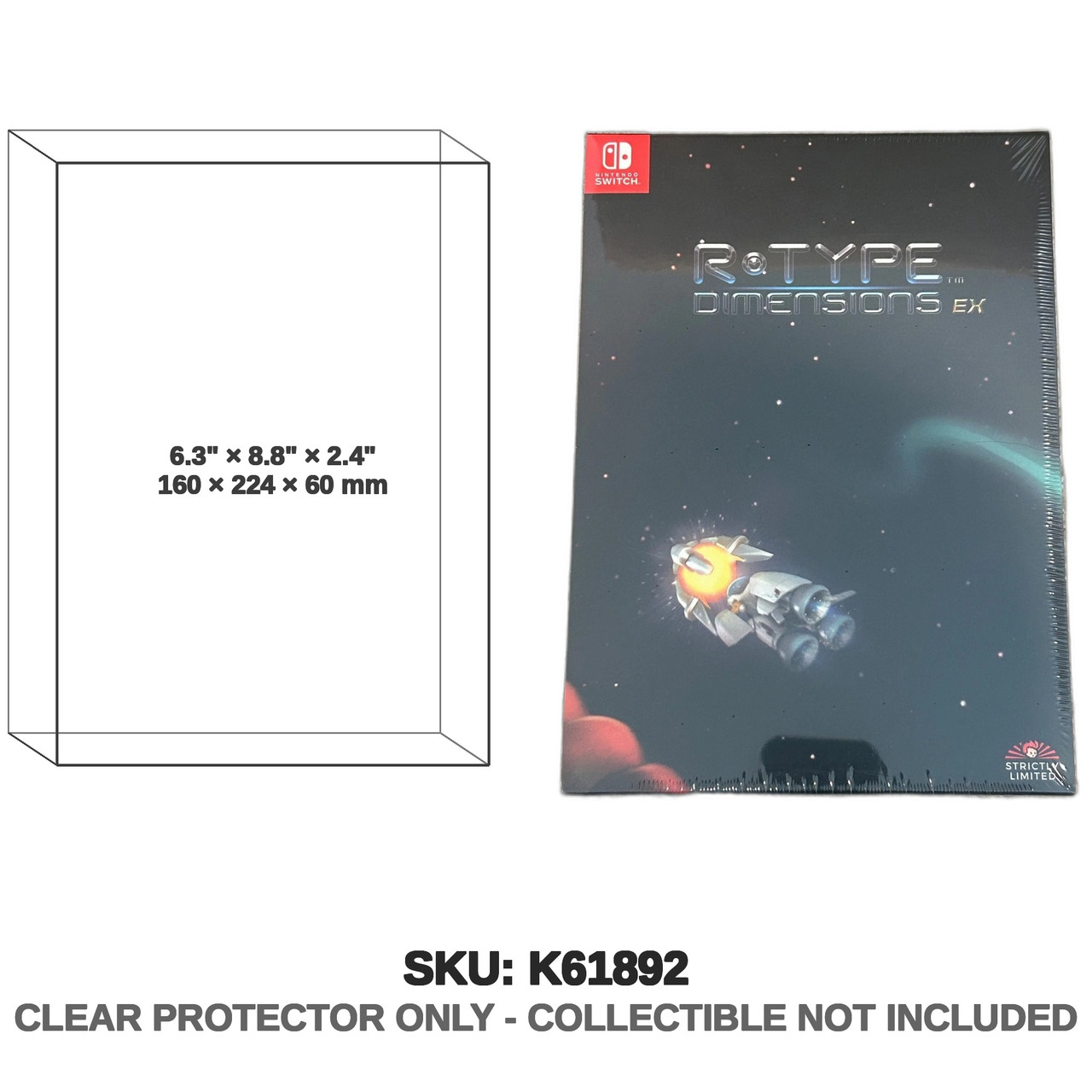 R-Type Dimensions EX Nintendo Switch Collector's Edition