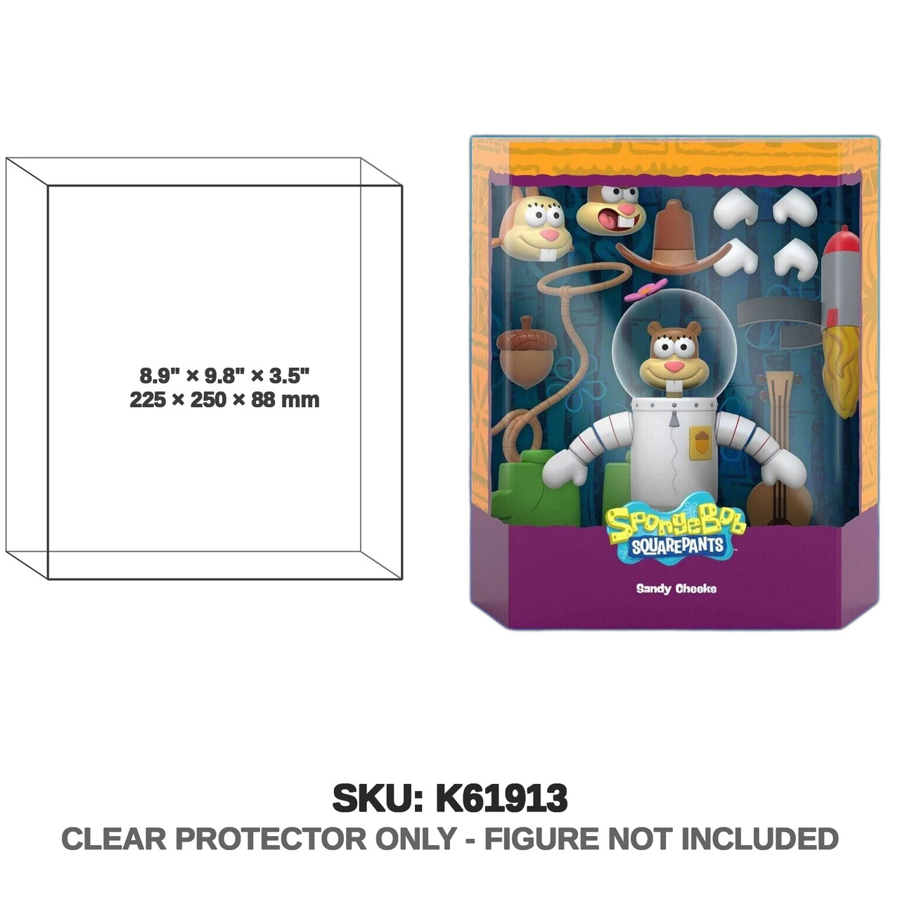 Super7 SpongeBob SquarePants ULTIMATES! Sandy Cheeks
