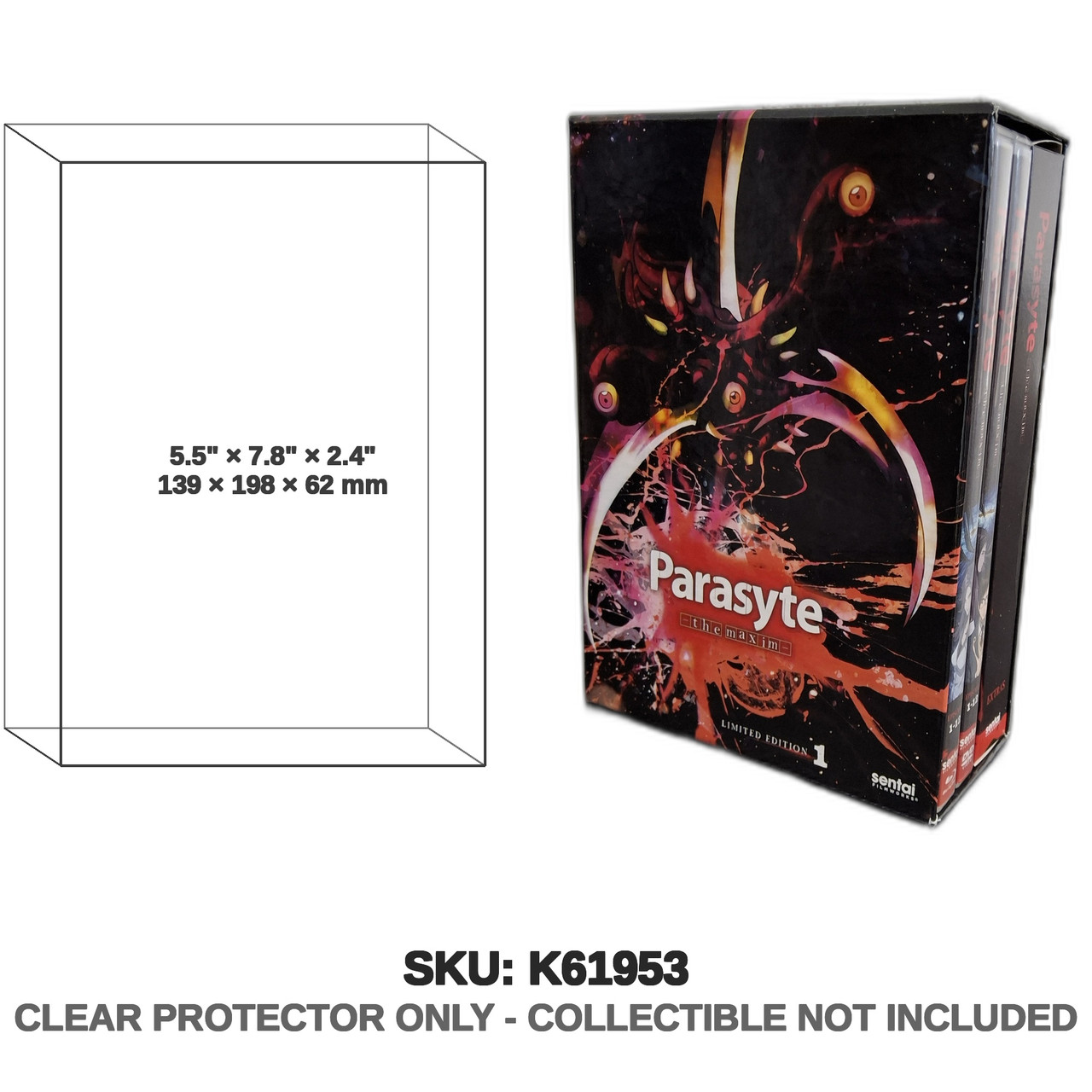 Sentai Filmworks Parasyte Blu-ray The Maximum Limited Edition 1