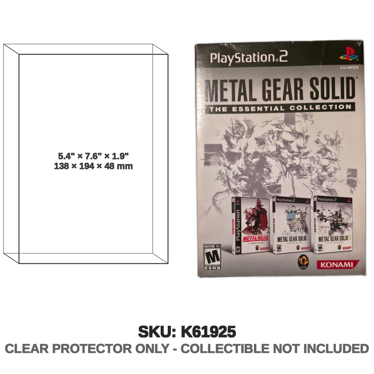 Metal Gear Solid PS2 The Essential Collection