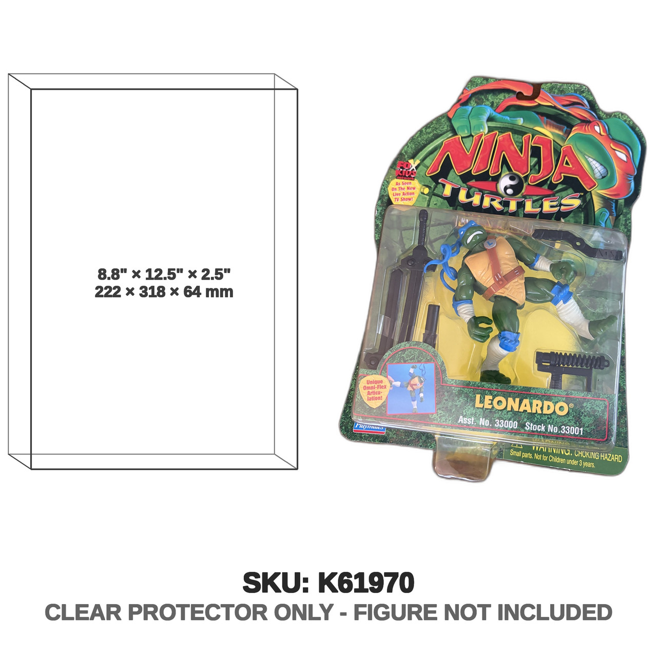Leonardo TMNT Next Mutation Figure 1997