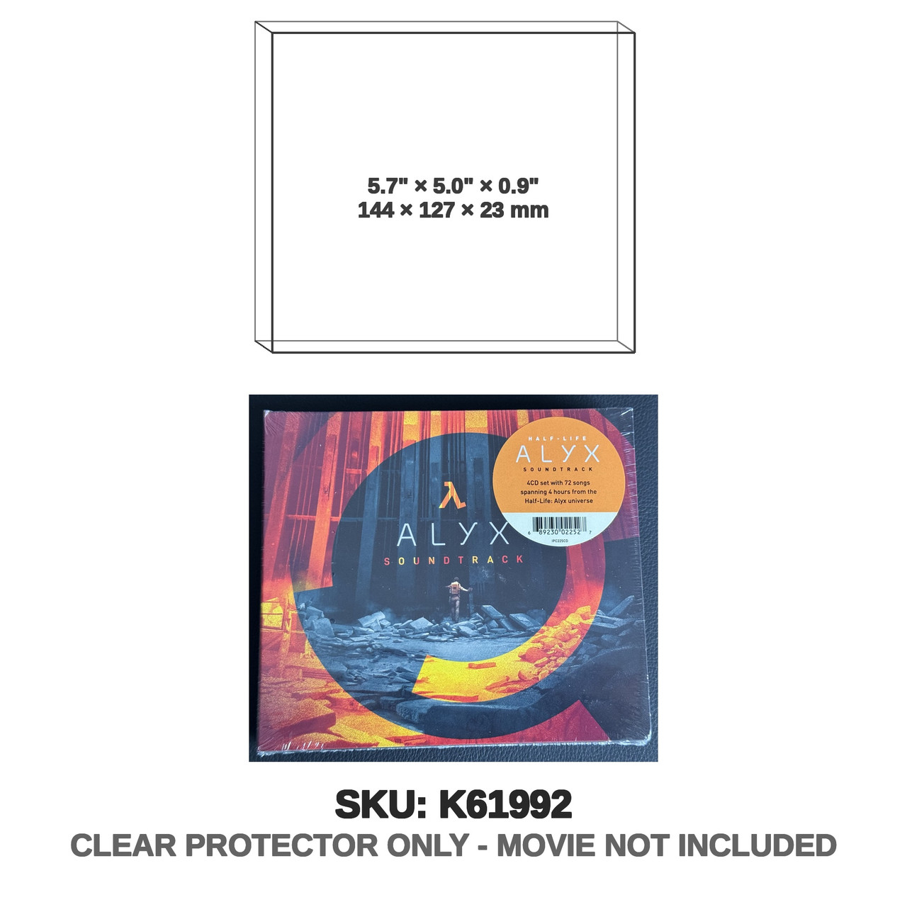 Valve Half-Life Alyx Soundtrack CD