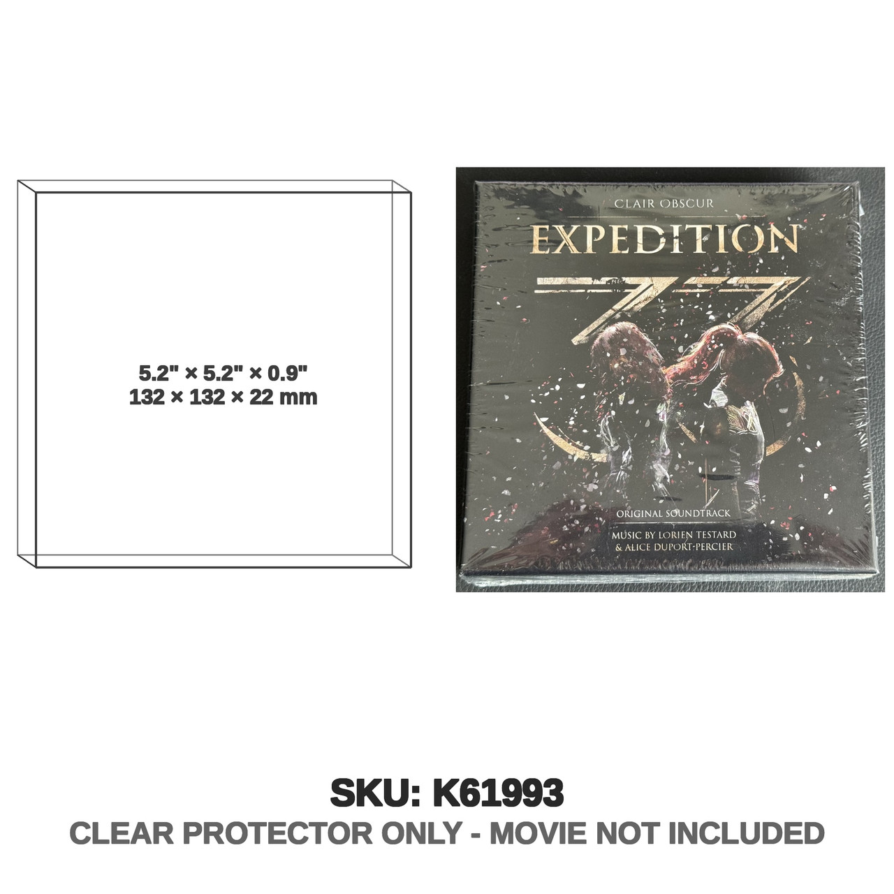 Mondo Clair Obscur Expedition 33 Soundtrack CD