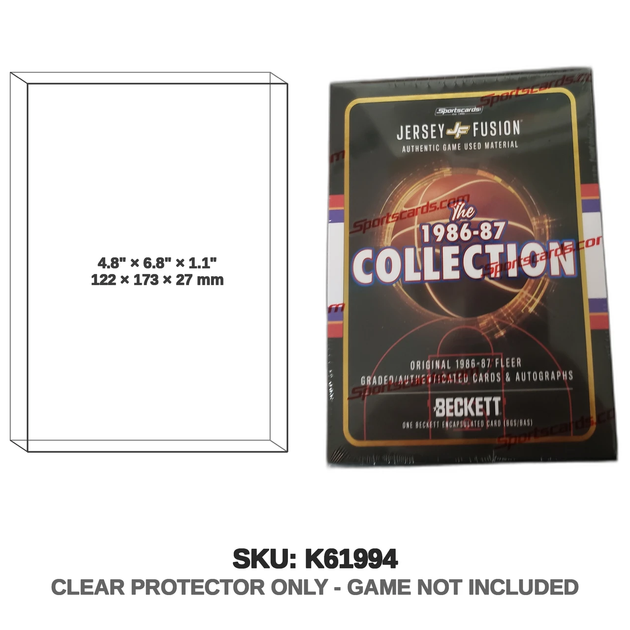 Jersey Fusion 1986-87 Collection Box