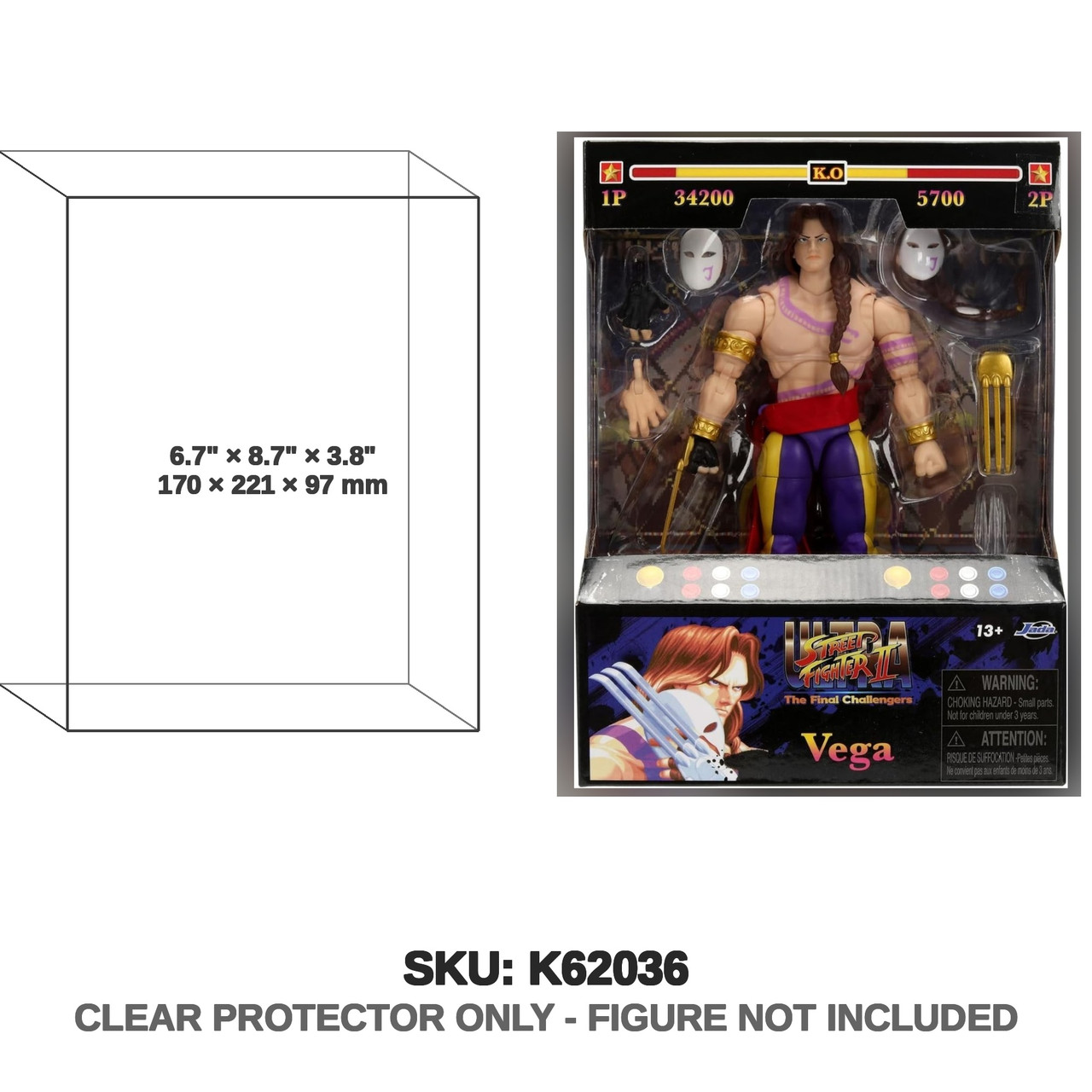 Vega Street Fighter II The Final Challengers Figure