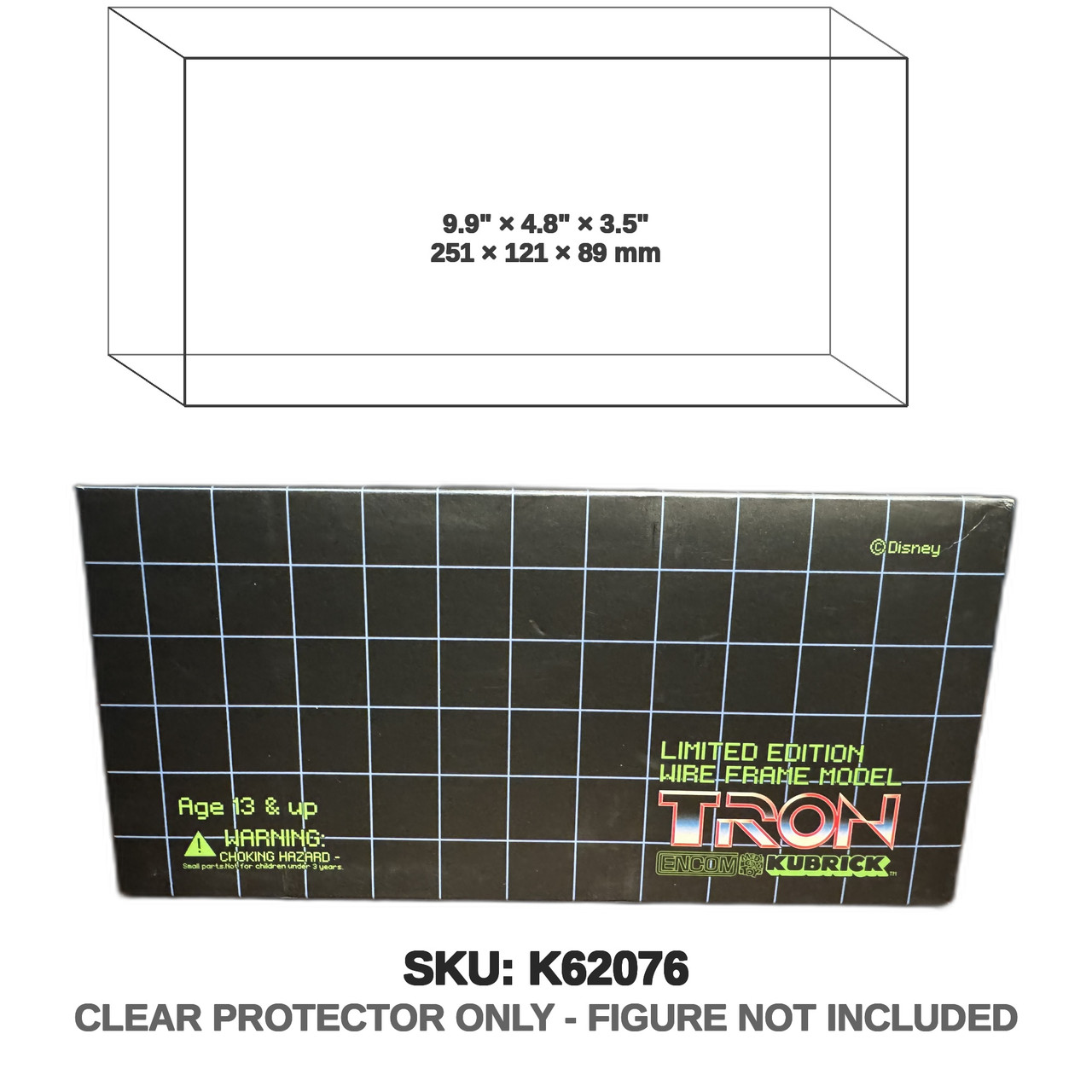 Medicom Tron Kubrick Wire Frame Model