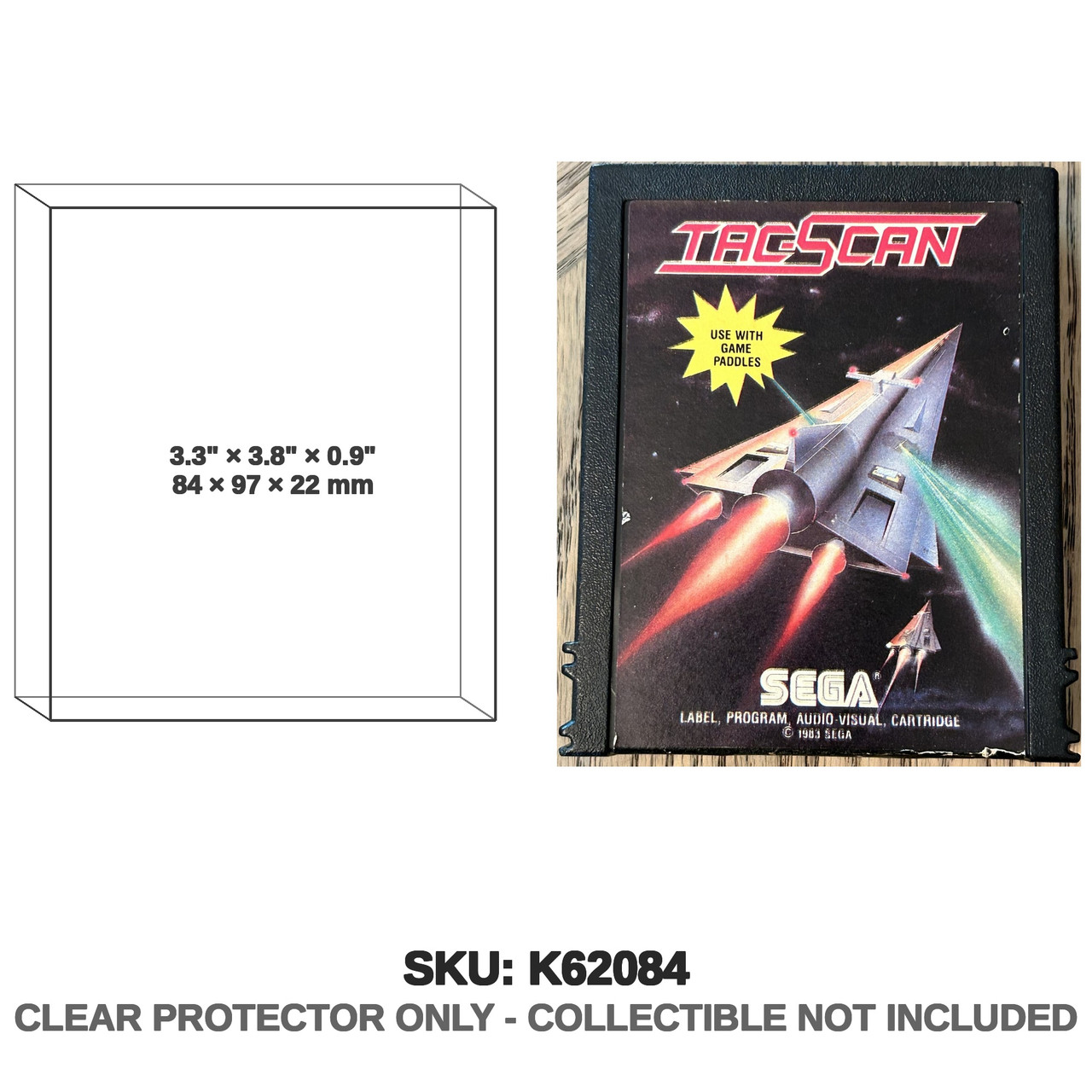 Atari 2600 Sega Game Cartridge