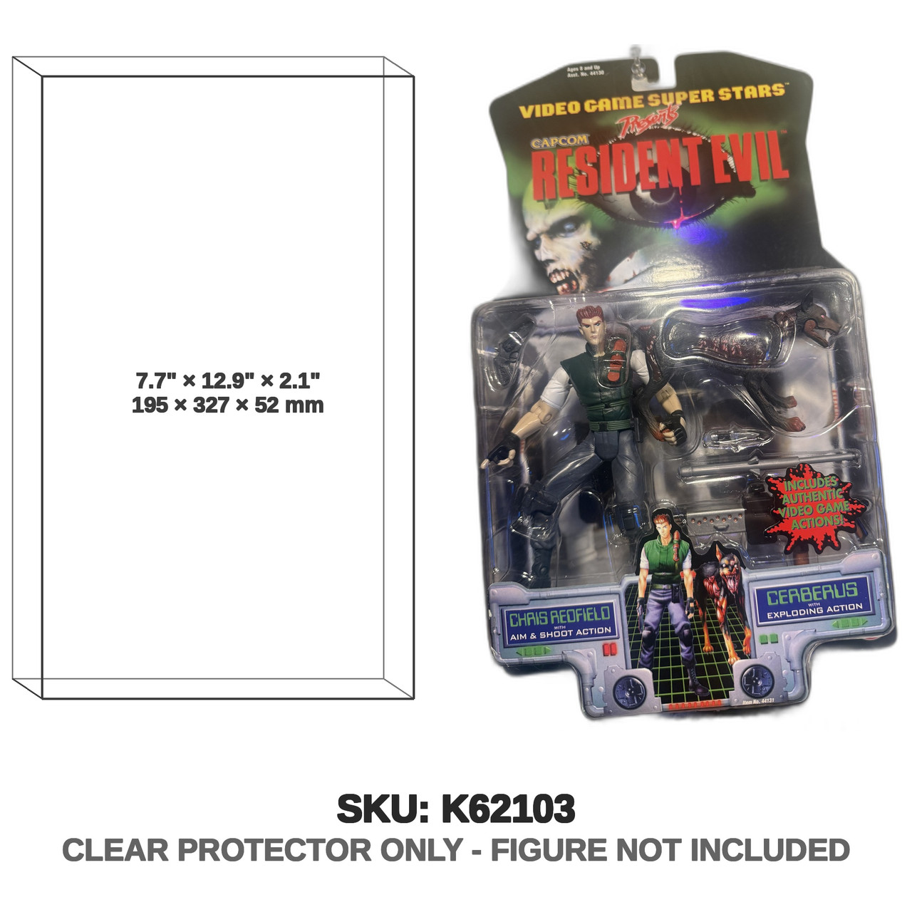 Resident Evil Chris Jill Forest Hunter Claire Leon Figure Set
