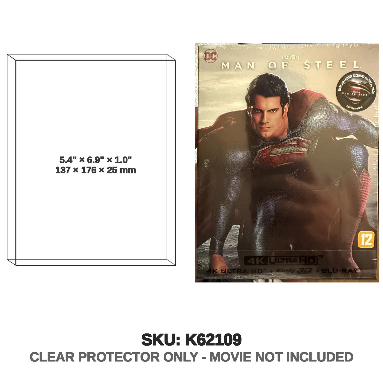 Man of Steel Full Slip Blu-ray