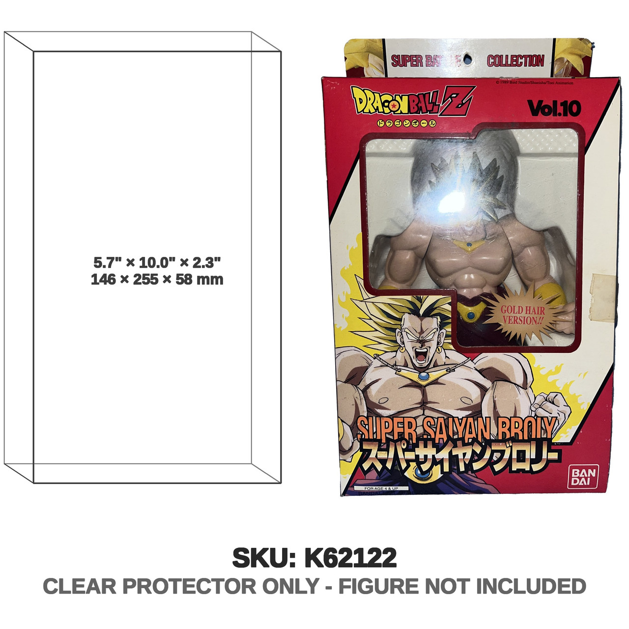 Broly Dragon Ball Super Battle Collection Vol 10 Figure