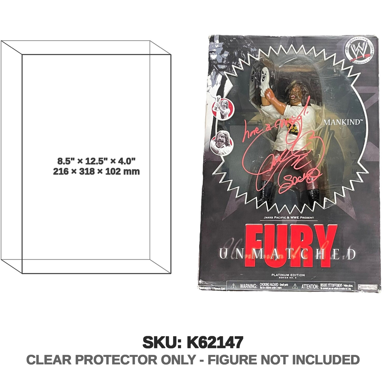 Mankind WWE Unmatched Fury Figure
