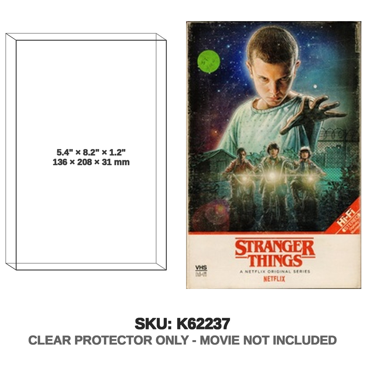 Netflix Stranger Things Season 1 4K UHD Blu-Ray Target Exclusive VHS Retro Packaging