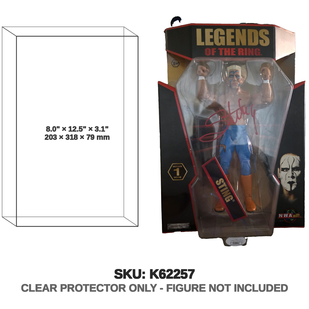 Sting TNA Legends of the Ring Series 1 Figure