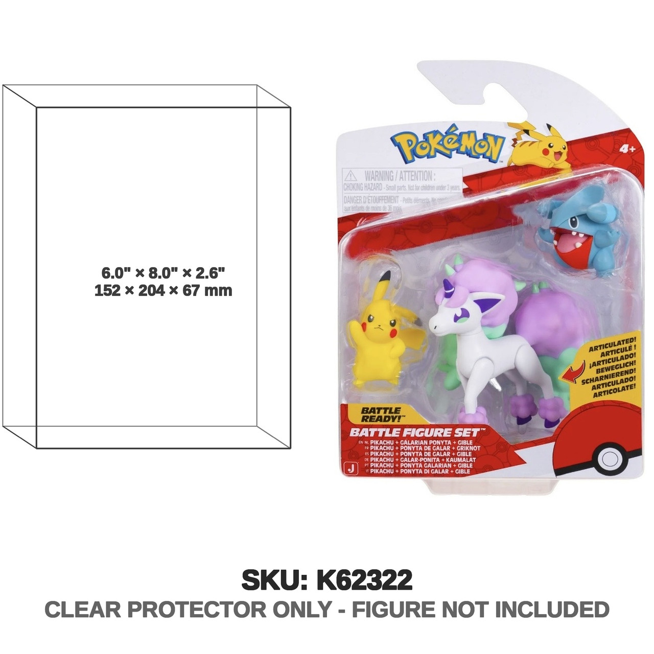 Pokemon Battle Figure Set