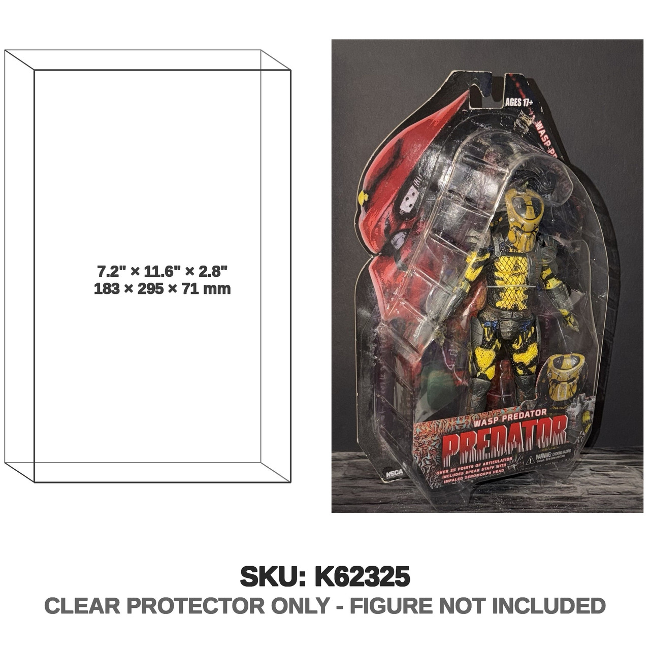NECA Predator Wasp (clamshell)