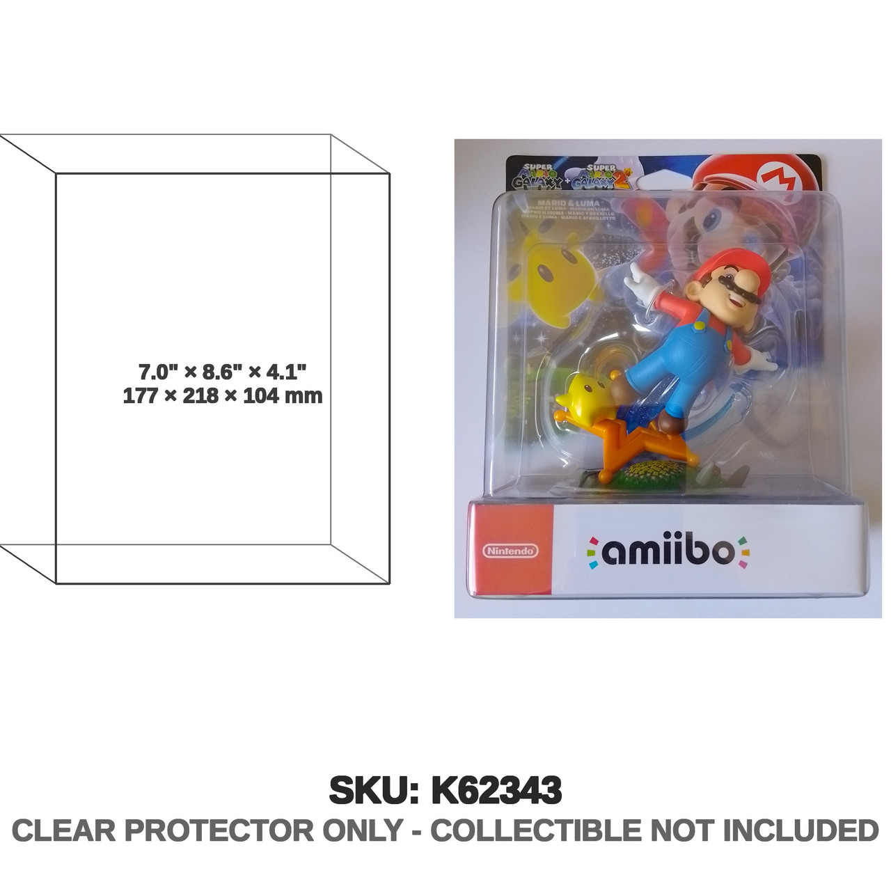 Nintendo Super Mario Bros. & Luma Amiibo