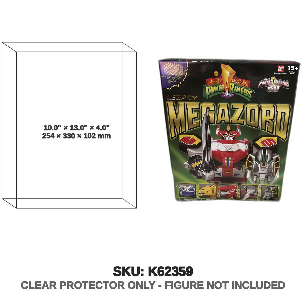 Bandai Power Rangers Legacy Mighty Morphin Megazord