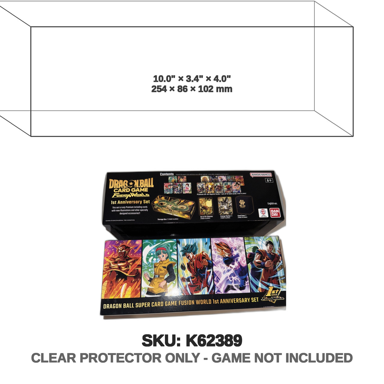 Bandai Dragon Ball Super Fusion World 1st Anniversary Set Bundle
