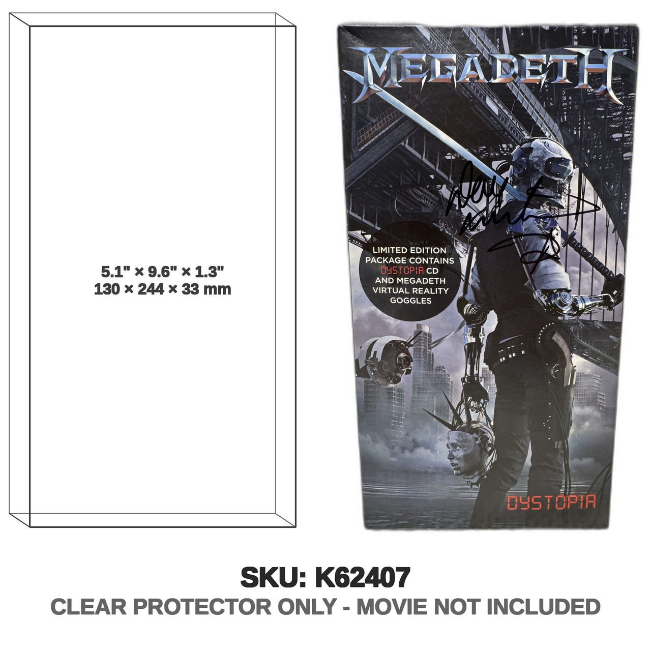 Megadeth Dystopia Limited Edition Box Set CD