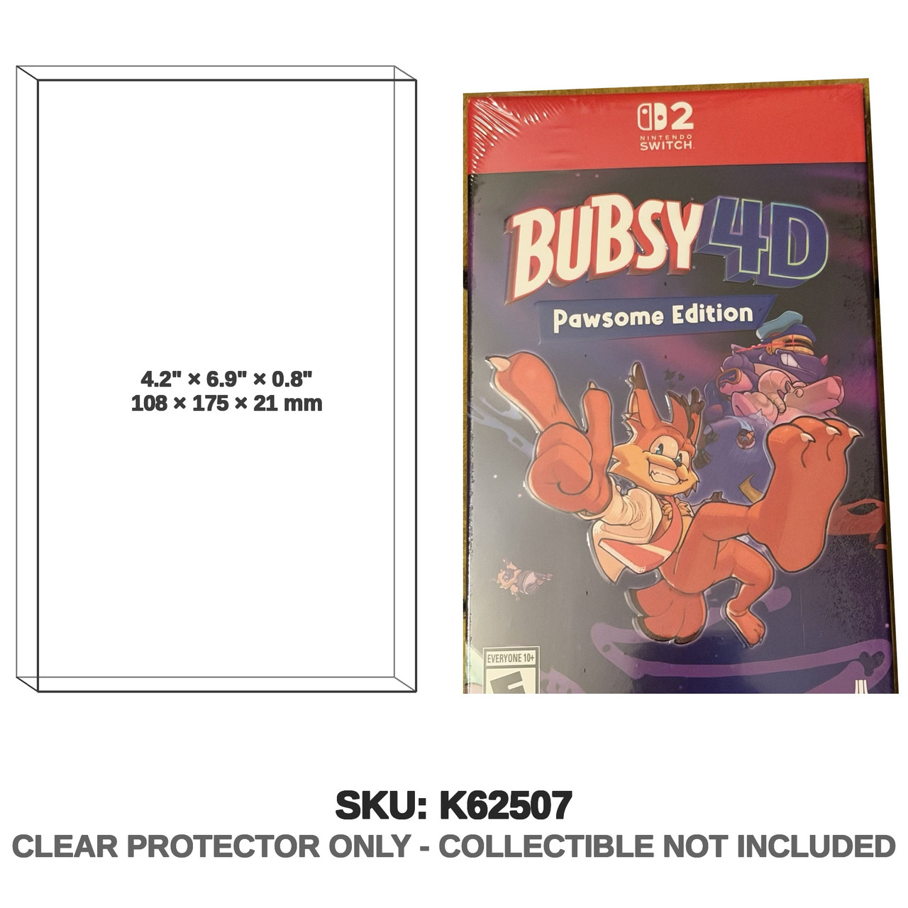 Bubsy 4D Pawsome Edition Nintendo Switch 2