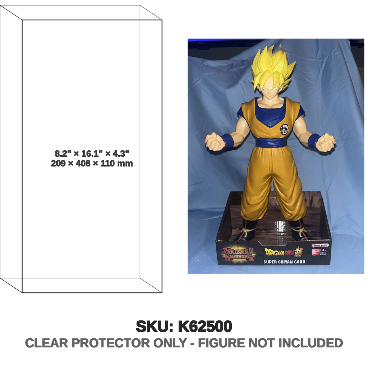 Colossal Warriors Goku Dragon Ball Dragon Stars Figure