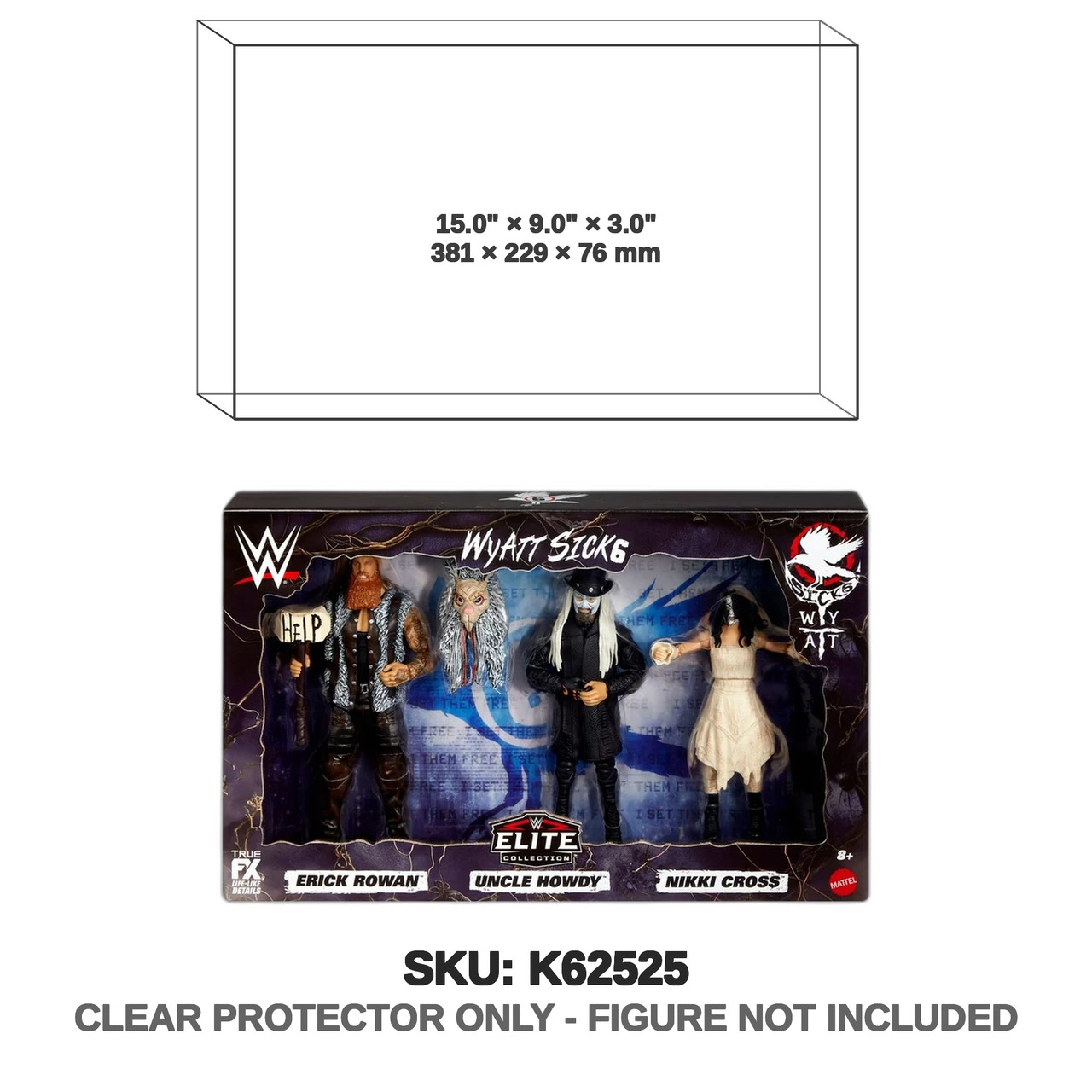 Wyatt Sicks WWE Elite Collection Figure 3-Pack