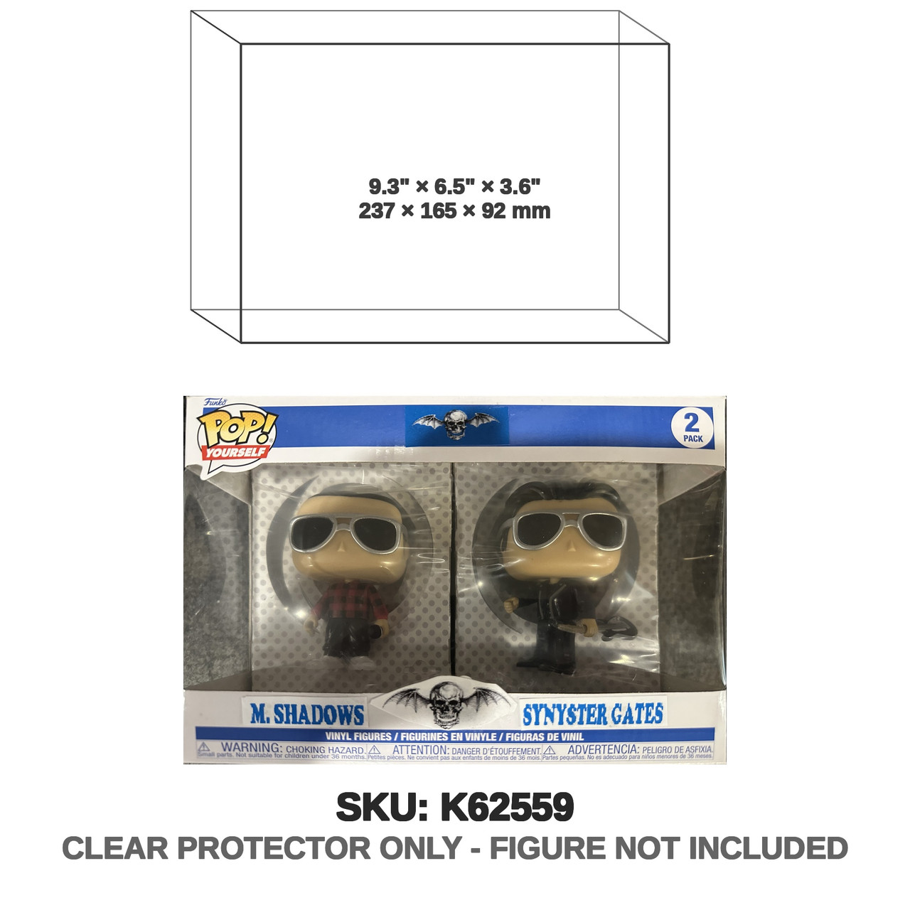 Avenged Sevenfold Pop! Yourself 2-Pack Figure