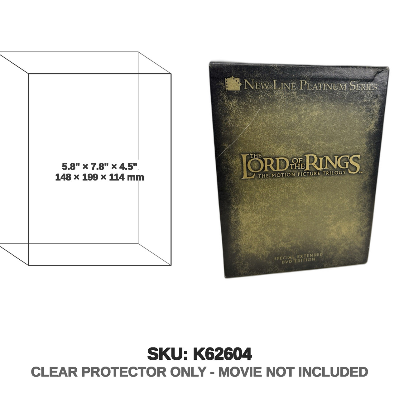 New Line Cinema The Lord of the Rings Special Extended Edition DVD Box