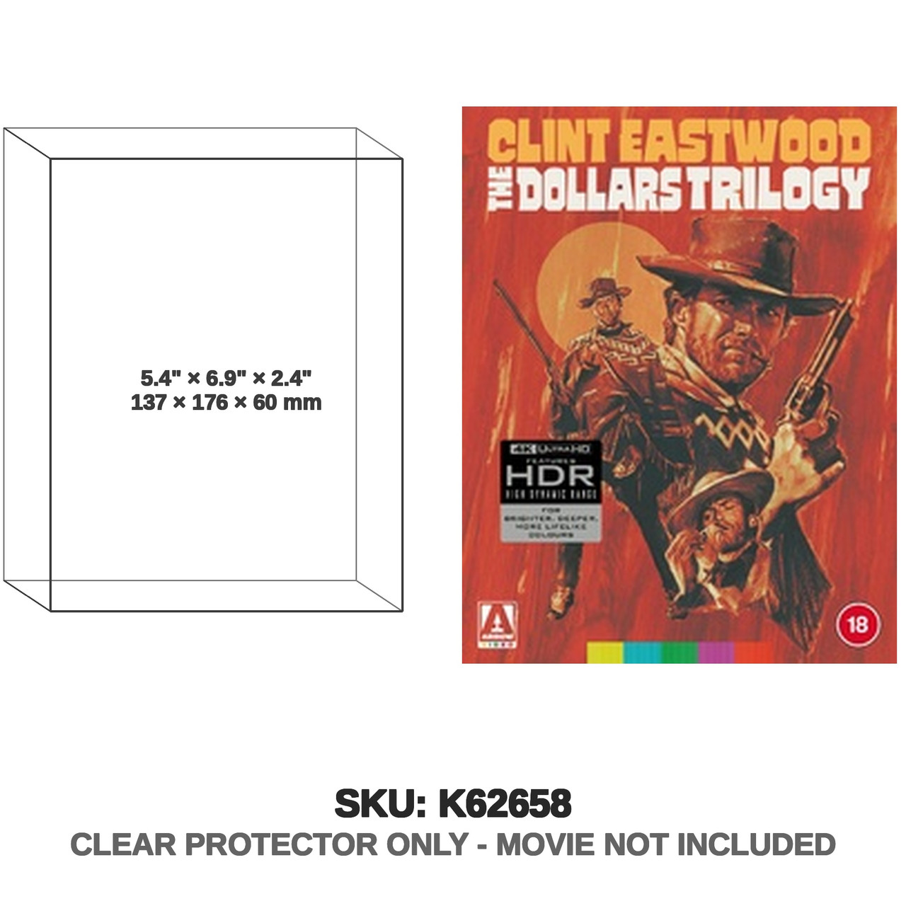The Dollars Trilogy 4K UHD Limited Edition