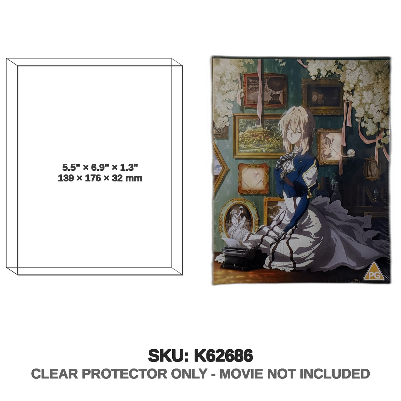 Violet Evergarden: Eternity and the Auto-Memory Doll Collector's Edition [Blu-ray] UK