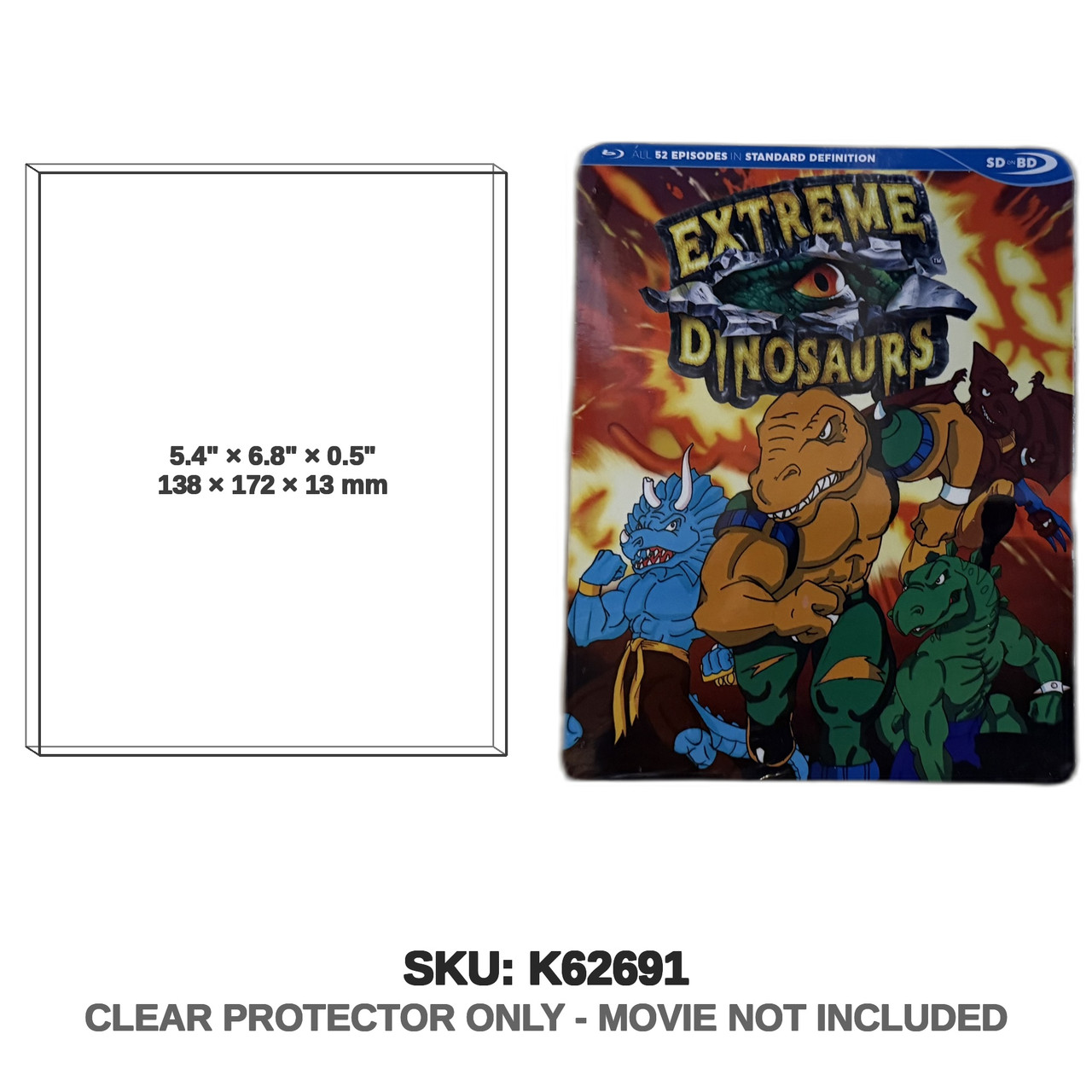 Shout! Factory Extreme Dinosaurs Blu-ray Complete Series