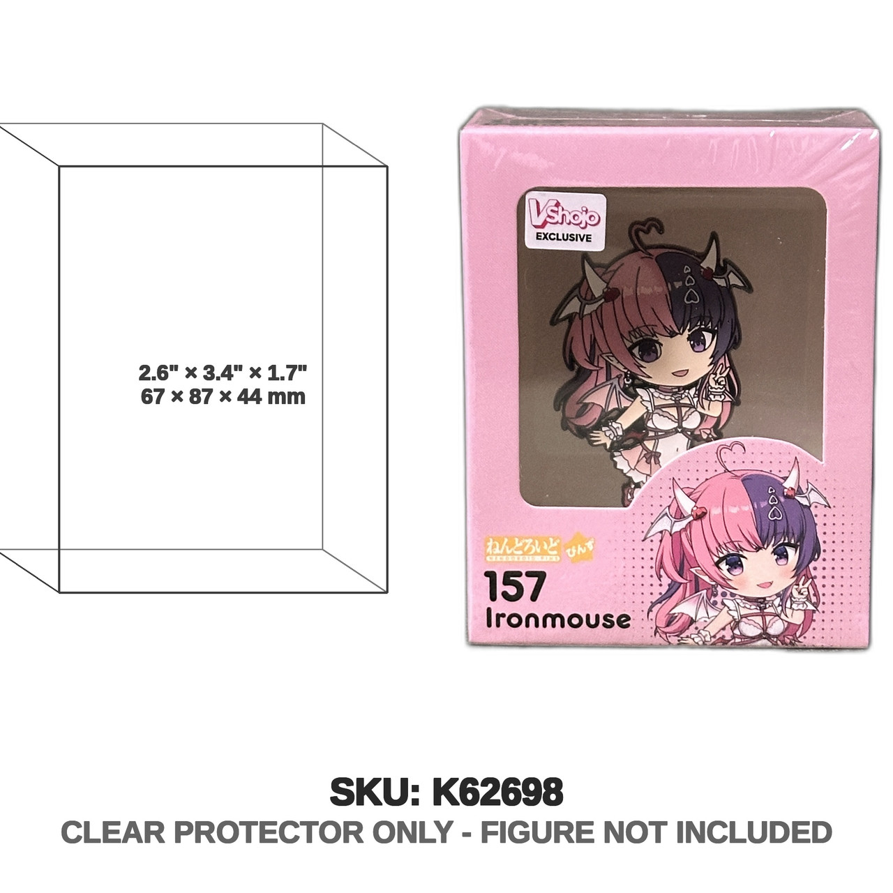 Ironmouse VShojo Nendoroid Figure