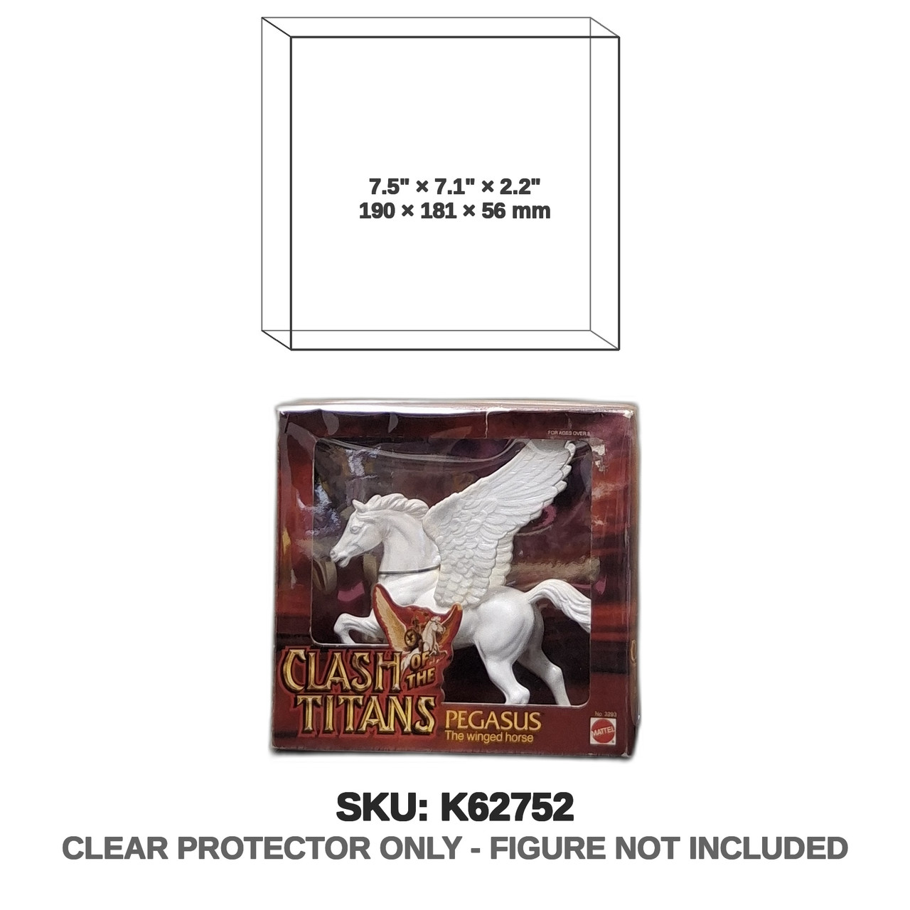 Pegasus Clash of the Titans Winged Horse Figure