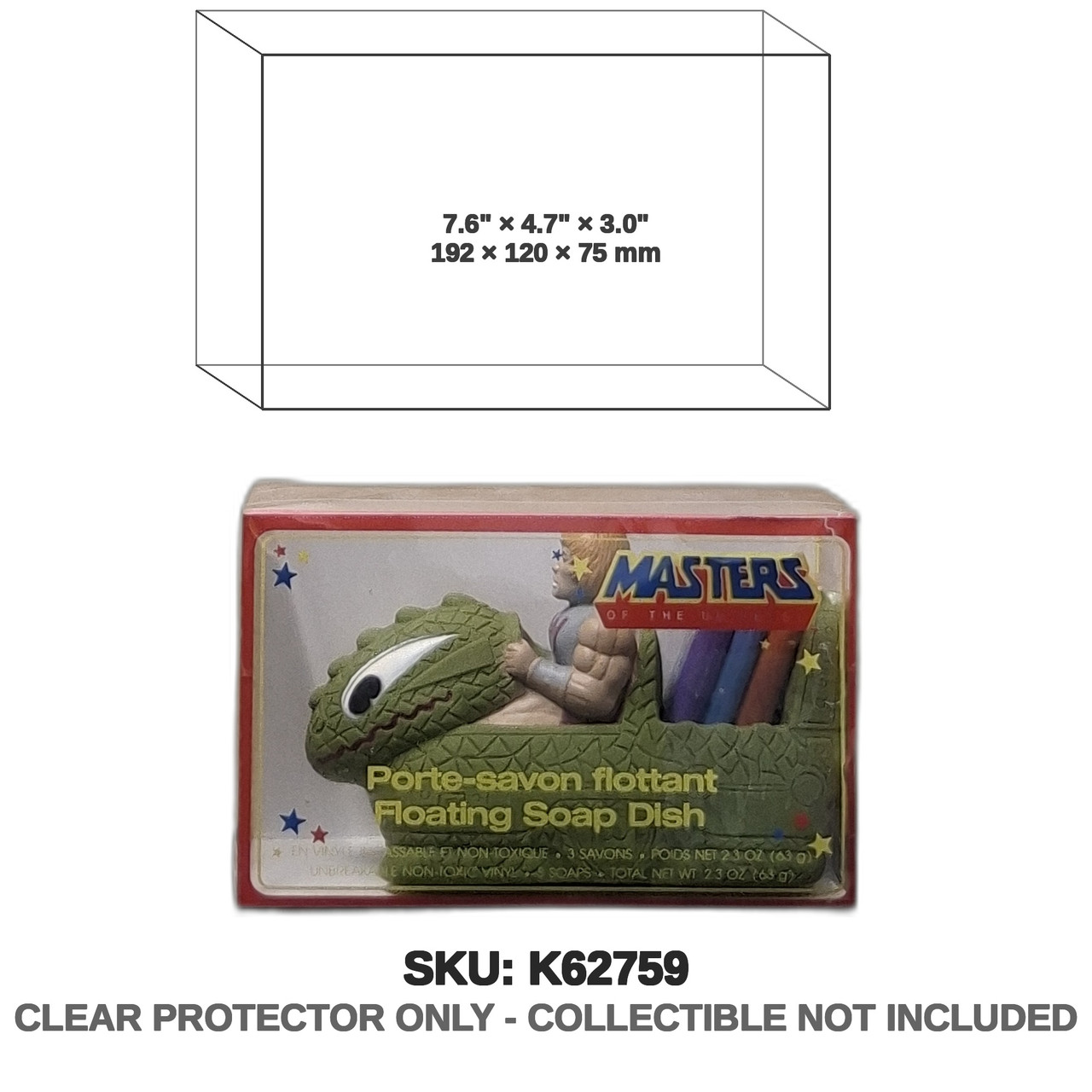 Mattel Masters of the Universe Floating Soap Dish