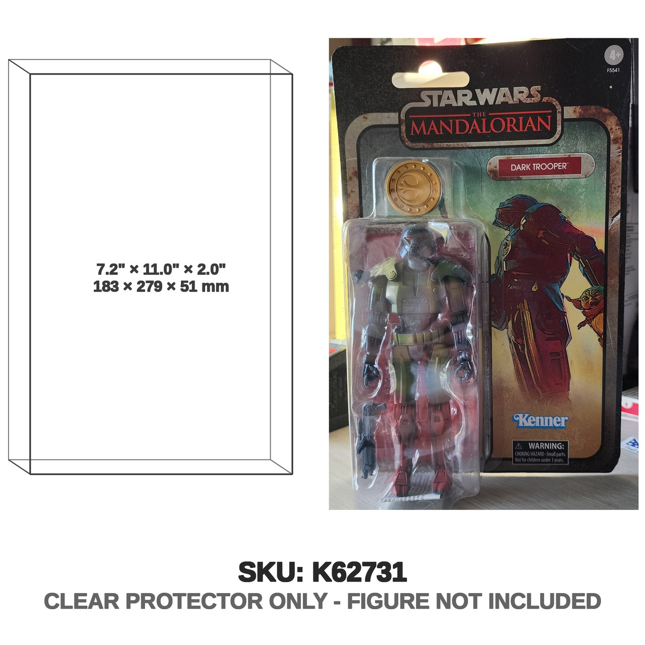 Dark Trooper Star Wars The Black Series Credit Collection Figure