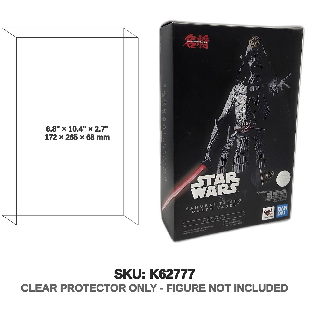 Samurai Taisho Darth Vader Star Wars Movie Realization Figure
